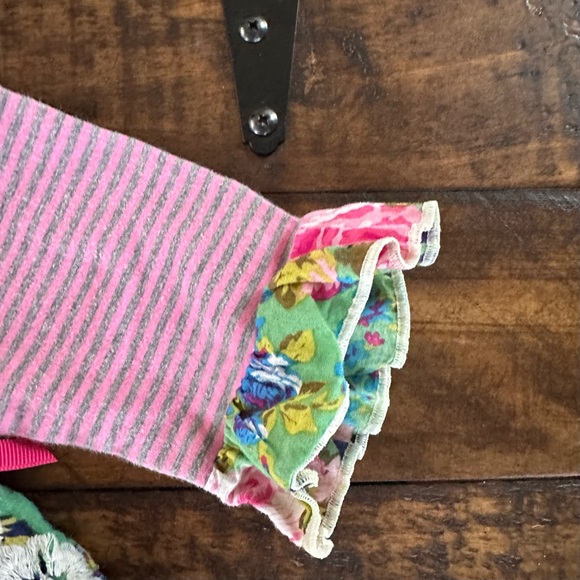 Bonnie Baby Pink Stripe and Floral Dress - Picture 4 of 7